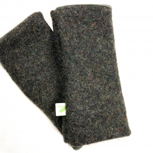 Damen-Handstulpen aus Walkloden (onesize) – Bild 6