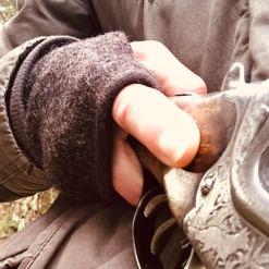 Alternative view of Damen-Handstulpen aus Walkloden (onesize)