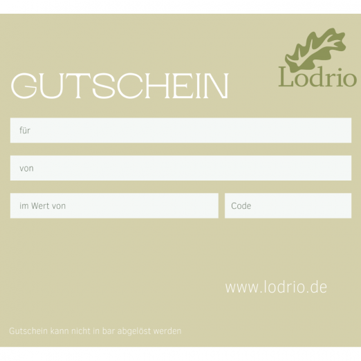 Gutschein - Mailversand (Betrag wählbar)
