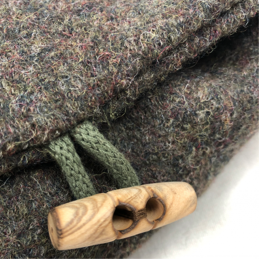 3in1-Poncho aus Walkloden (Kissen, Decke, Poncho) – Bild 14
